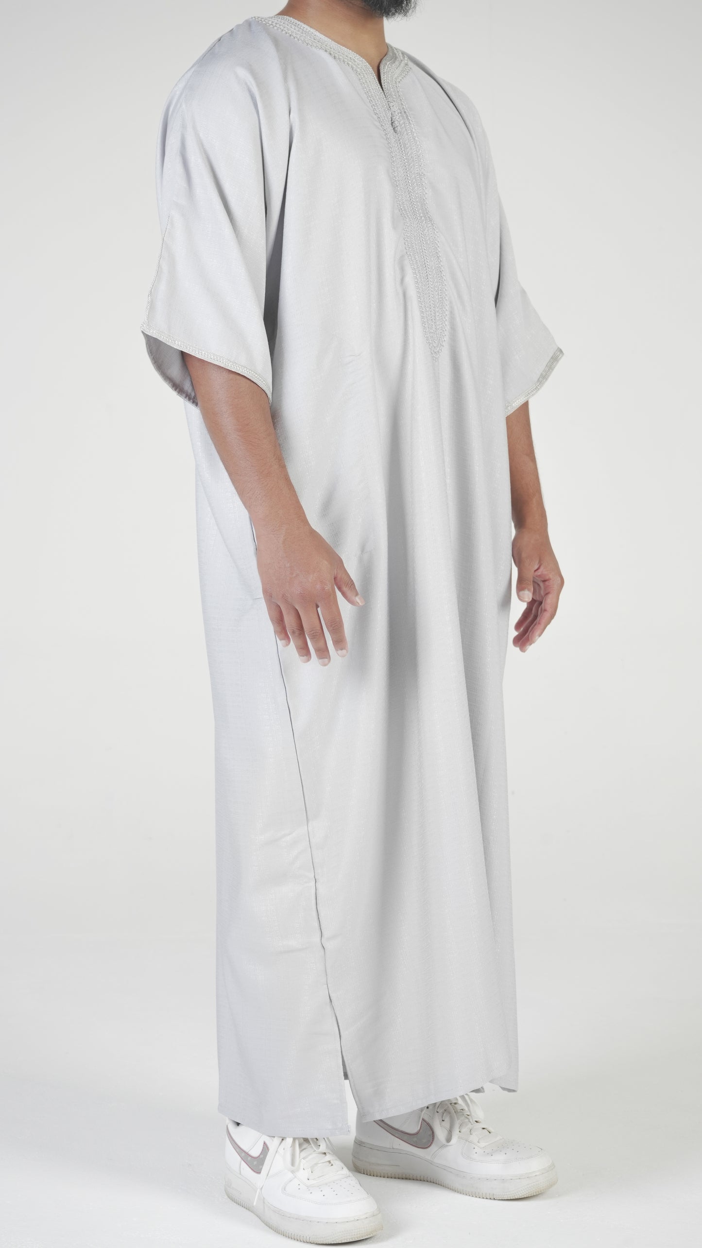 Morrocon Steel Grey Thobes